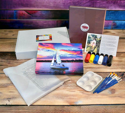 Professionally Designed PaintOverMe Canvas Painting Kit